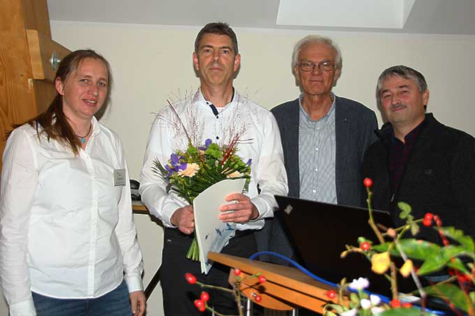 Ausgezeichnet mit der Silbernen Ehrennadel: Andreas Ziemer, NABU Brandenburg a.d. Havel, Botaniker/Stadtbegrüner/Landschaftspfleger