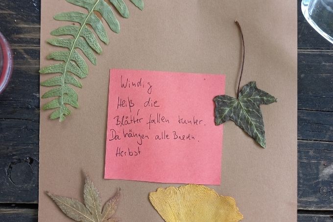 Ein Herbst-Gedicht