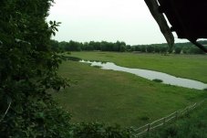 Die Verlängerung des Torfgrabens im FFH-Gebiet „Krielower See“ ermöglicht das Durchfließen des Moorkörpers bis zur Havel, Foto: NABU / Julia Ehritt